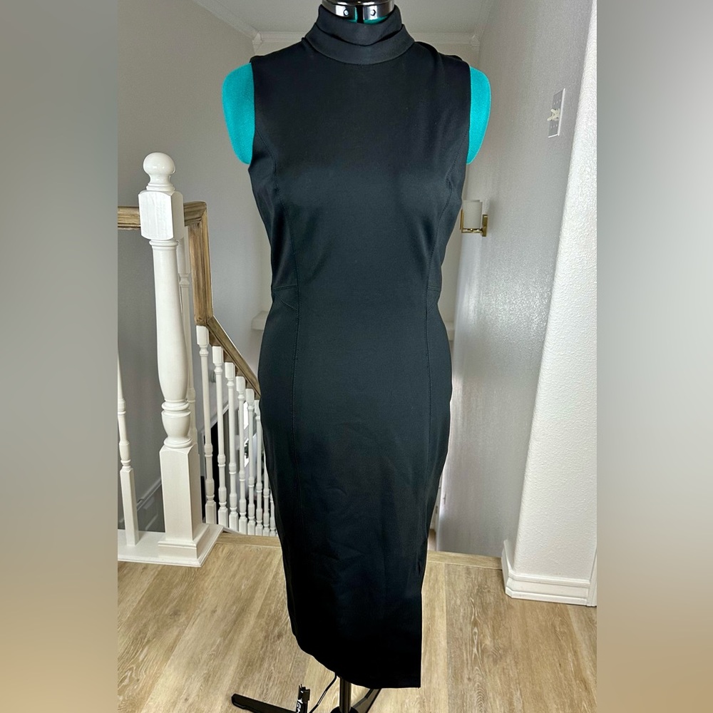 White House Black Market black sleeveless dress size 8